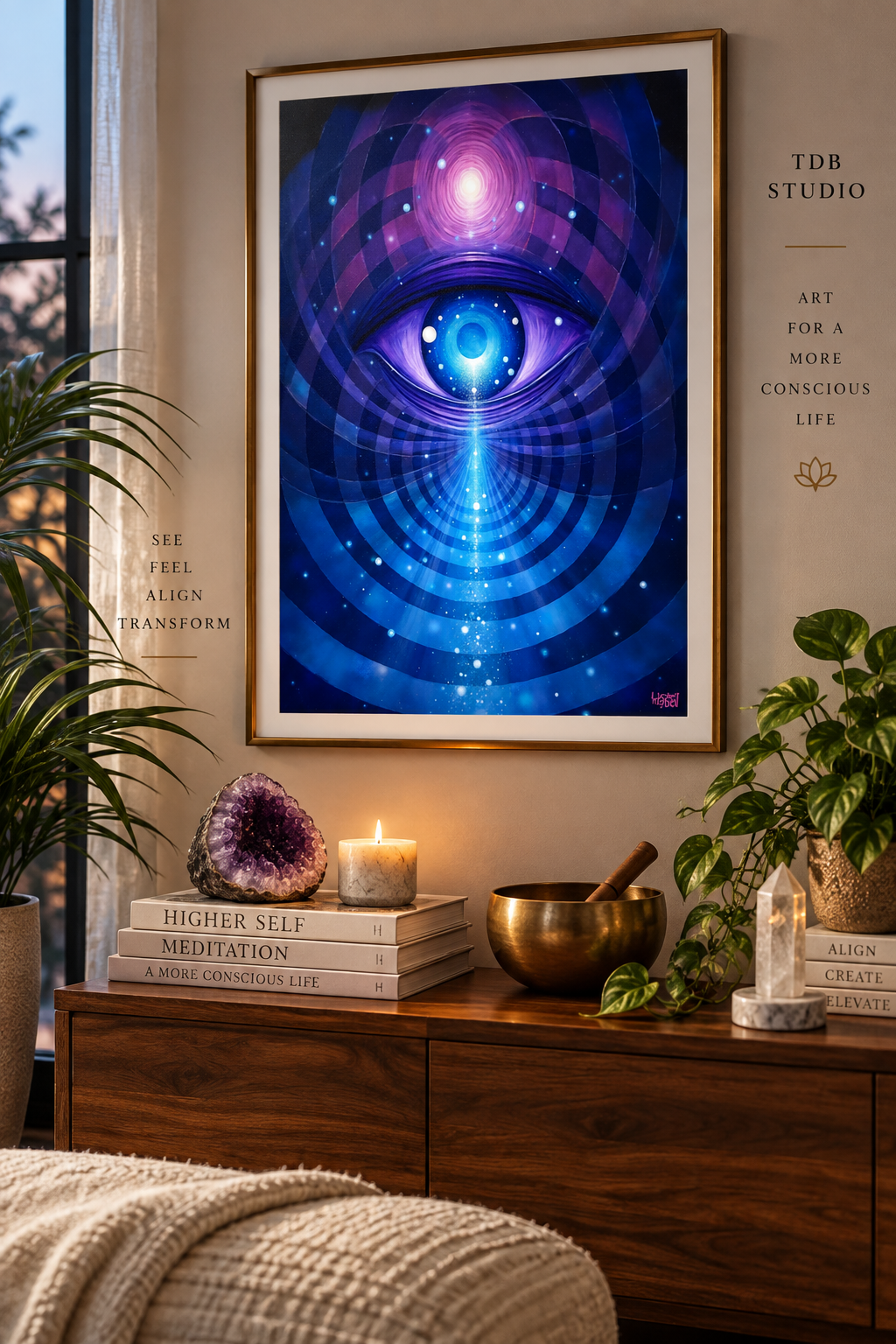 Third Eye Vision — Soul Art Digital Print
