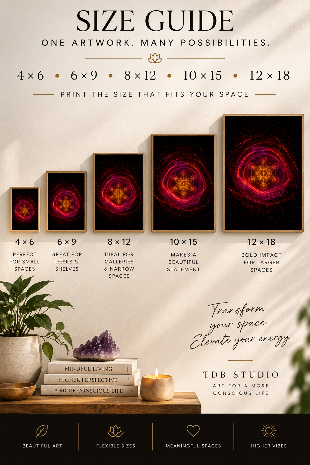 Sacred Geometry Portal — Soul Art Digital Print