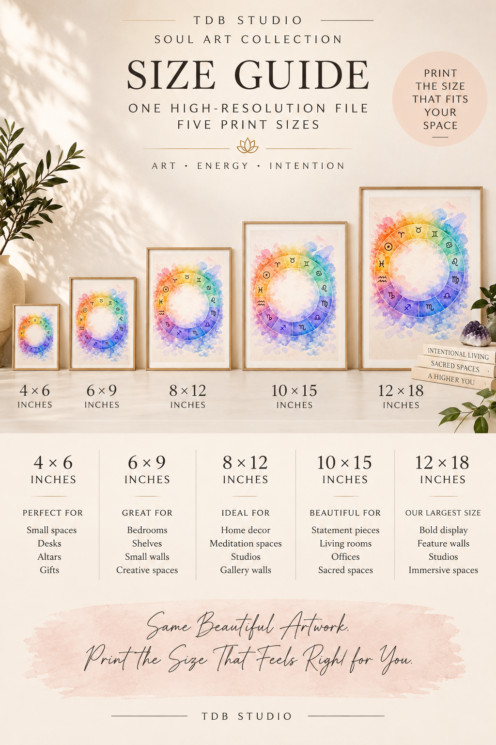 Zodiac Mandala — Soul Art Digital Download