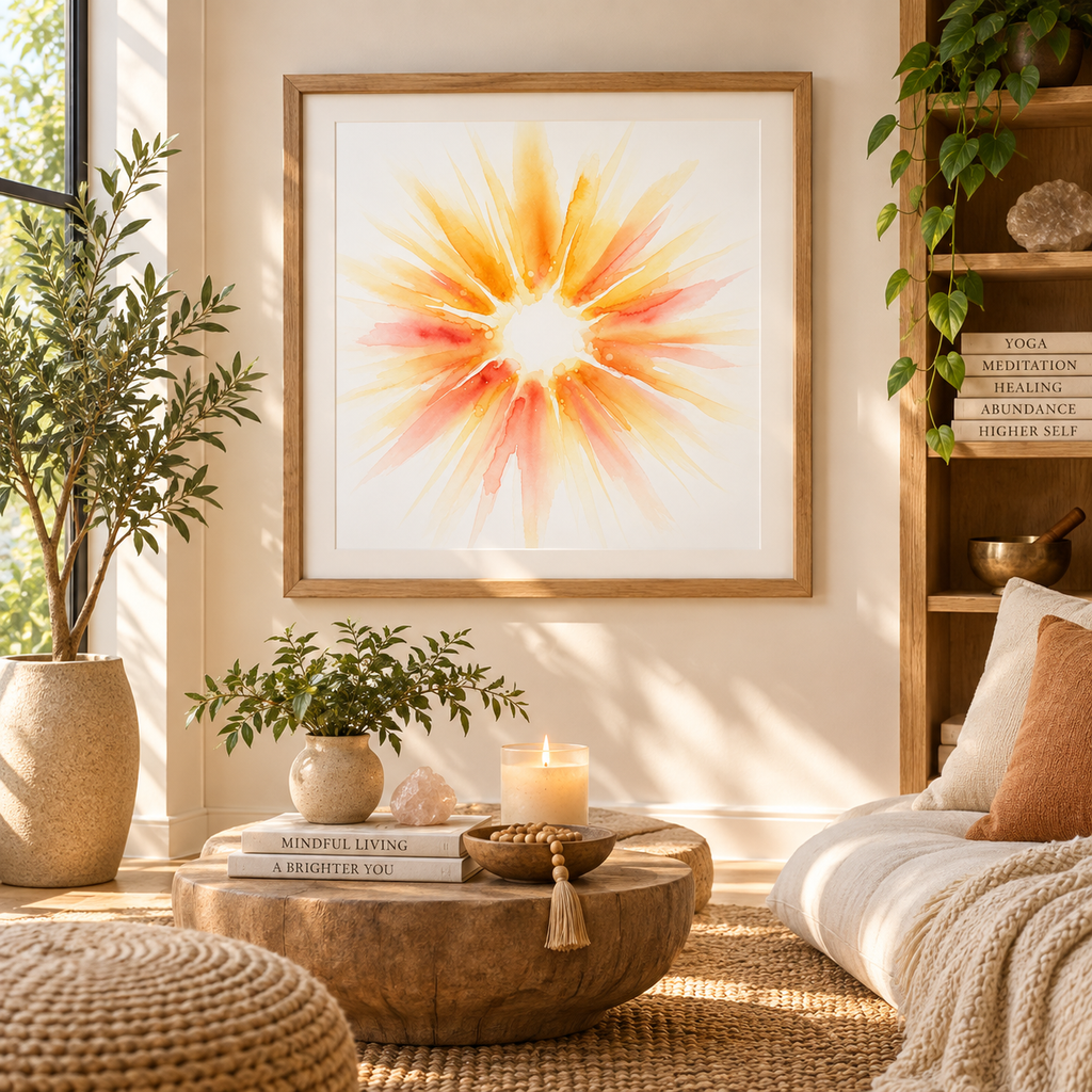 Solar Embodiment — Soul Art Digital Print