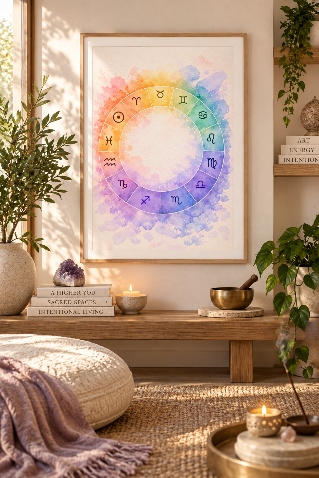 Zodiac Mandala — Soul Art Digital Download