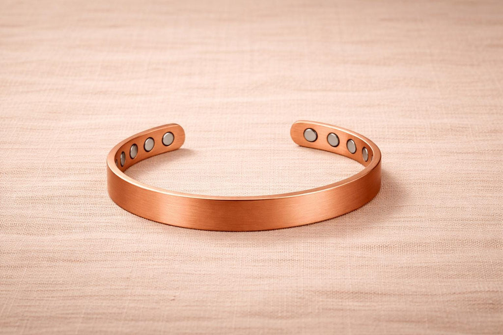 100% Pure Copper Magnetic Bracelet for Men & Women | Adjustable Healing Cuff | Arthritis Pain Relief Jewelry | Energy Balance Wellness Gift
